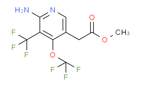 AM42756 | 1803989-60-7 | Methyl 2-amino-4-(trifluoromethoxy)-3-(trifluoromethyl)pyridine-5-acetate