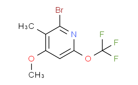 2-Bromo-4-methoxy-3-methyl-6-(trifluoromethoxy)pyridine