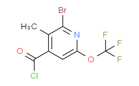 AM42772 | 1804001-75-9 | 2-Bromo-3-methyl-6-(trifluoromethoxy)pyridine-4-carbonyl chloride