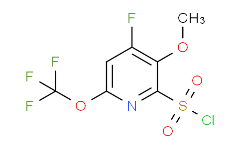 AM42801 | 1806181-67-8 | 4-Fluoro-3-methoxy-6-(trifluoromethoxy)pyridine-2-sulfonyl chloride