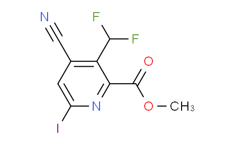 AM42805 | 1807072-02-1 | Methyl 4-cyano-3-(difluoromethyl)-6-iodopyridine-2-carboxylate
