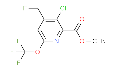 AM42806 | 1804323-91-8 | Methyl 3-chloro-4-(fluoromethyl)-6-(trifluoromethoxy)pyridine-2-carboxylate