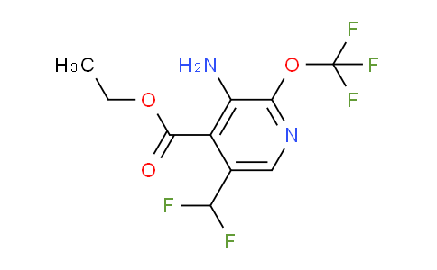 AM42809 | 1804392-87-7 | Ethyl 3-amino-5-(difluoromethyl)-2-(trifluoromethoxy)pyridine-4-carboxylate