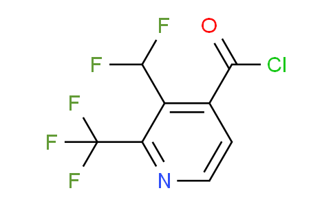 AM42810 | 1805233-12-8 | 3-(Difluoromethyl)-2-(trifluoromethyl)pyridine-4-carbonyl chloride