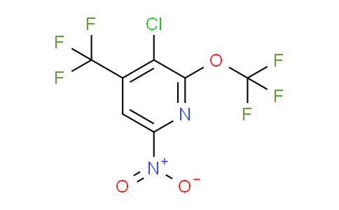 AM42812 | 1806162-80-0 | 3-Chloro-6-nitro-2-(trifluoromethoxy)-4-(trifluoromethyl)pyridine