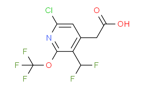 AM42816 | 1804558-69-7 | 6-Chloro-3-(difluoromethyl)-2-(trifluoromethoxy)pyridine-4-acetic acid