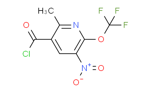 AM42827 | 1804675-25-9 | 2-Methyl-5-nitro-6-(trifluoromethoxy)pyridine-3-carbonyl chloride