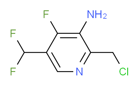 AM42828 | 1806815-47-3 | 3-Amino-2-(chloromethyl)-5-(difluoromethyl)-4-fluoropyridine