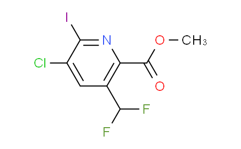 AM42829 | 1807062-24-3 | Methyl 3-chloro-5-(difluoromethyl)-2-iodopyridine-6-carboxylate