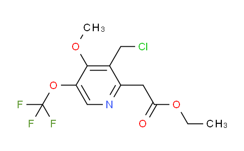 AM42836 | 1806770-48-8 | Ethyl 3-(chloromethyl)-4-methoxy-5-(trifluoromethoxy)pyridine-2-acetate
