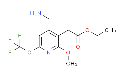 AM42849 | 1806255-40-2 | Ethyl 4-(aminomethyl)-2-methoxy-6-(trifluoromethoxy)pyridine-3-acetate