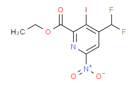 AM42854 | 1805549-80-7 | Ethyl 4-(difluoromethyl)-3-iodo-6-nitropyridine-2-carboxylate