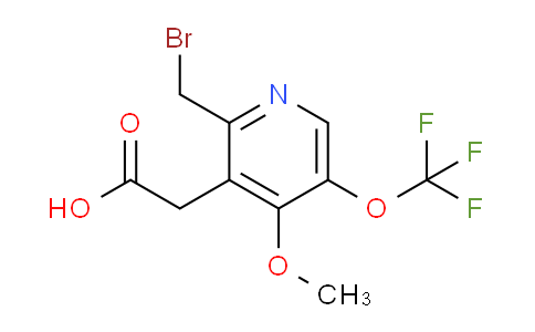 AM42856 | 1805150-71-3 | 2-(Bromomethyl)-4-methoxy-5-(trifluoromethoxy)pyridine-3-acetic acid