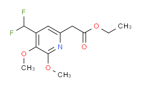 AM42860 | 1806800-78-1 | Ethyl 4-(difluoromethyl)-2,3-dimethoxypyridine-6-acetate