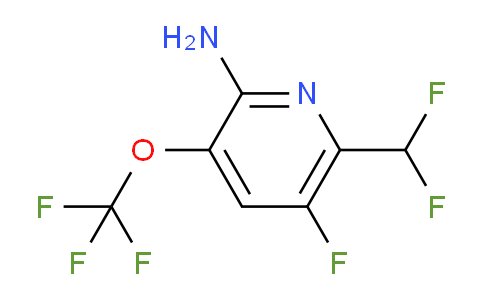 AM42870 | 1803675-04-8 | 2-Amino-6-(difluoromethyl)-5-fluoro-3-(trifluoromethoxy)pyridine