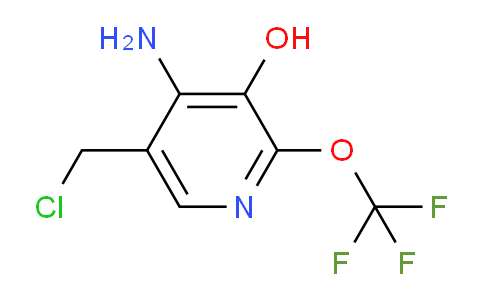4-Amino-5-(chloromethyl)-3-hydroxy-2-(trifluoromethoxy)pyridine