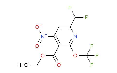 AM42880 | 1806773-31-8 | Ethyl 6-(difluoromethyl)-4-nitro-2-(trifluoromethoxy)pyridine-3-carboxylate