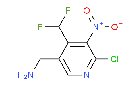 5-(Aminomethyl)-2-chloro-4-(difluoromethyl)-3-nitropyridine