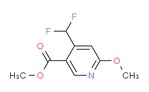 AM42893 | 1806063-99-9 | Methyl 4-(difluoromethyl)-2-methoxypyridine-5-carboxylate