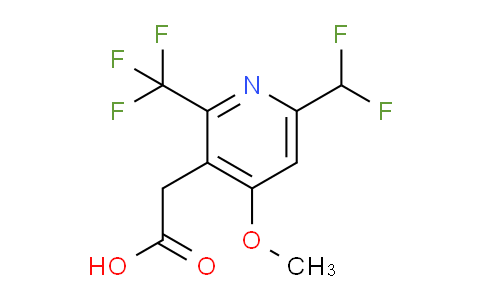AM42917 | 1805127-92-7 | 6-(Difluoromethyl)-4-methoxy-2-(trifluoromethyl)pyridine-3-acetic acid