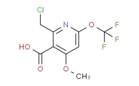 AM42919 | 1806757-01-6 | 2-(Chloromethyl)-4-methoxy-6-(trifluoromethoxy)pyridine-3-carboxylic acid