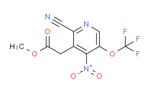 AM42923 | 1804705-95-0 | Methyl 2-cyano-4-nitro-5-(trifluoromethoxy)pyridine-3-acetate