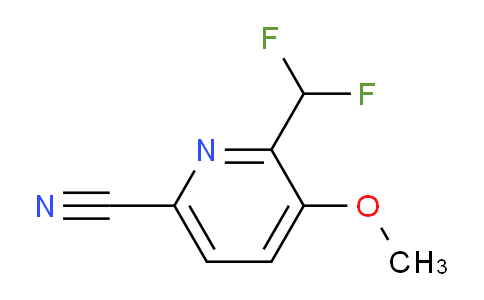 AM42929 | 1804707-78-5 | 6-Cyano-2-(difluoromethyl)-3-methoxypyridine