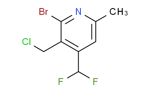 AM42931 | 1805246-75-6 | 2-Bromo-3-(chloromethyl)-4-(difluoromethyl)-6-methylpyridine
