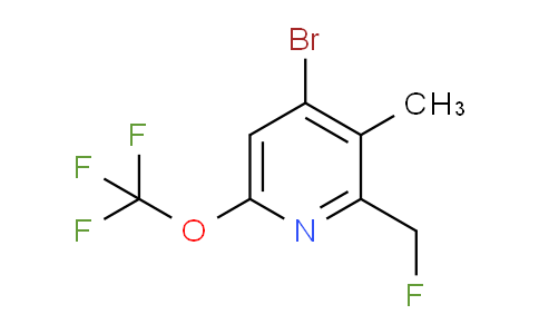 AM42935 | 1804602-02-5 | 4-Bromo-2-(fluoromethyl)-3-methyl-6-(trifluoromethoxy)pyridine