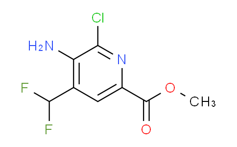 AM42939 | 1806831-83-3 | Methyl 3-amino-2-chloro-4-(difluoromethyl)pyridine-6-carboxylate