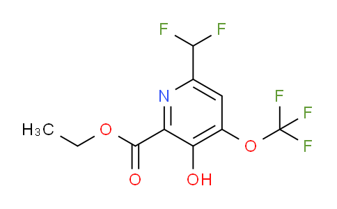 AM42941 | 1803962-39-1 | Ethyl 6-(difluoromethyl)-3-hydroxy-4-(trifluoromethoxy)pyridine-2-carboxylate