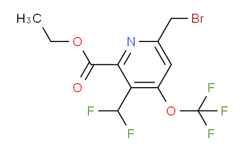AM42944 | 1805145-13-4 | Ethyl 6-(bromomethyl)-3-(difluoromethyl)-4-(trifluoromethoxy)pyridine-2-carboxylate
