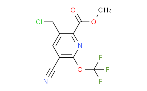 AM42945 | 1804336-35-3 | Methyl 3-(chloromethyl)-5-cyano-6-(trifluoromethoxy)pyridine-2-carboxylate