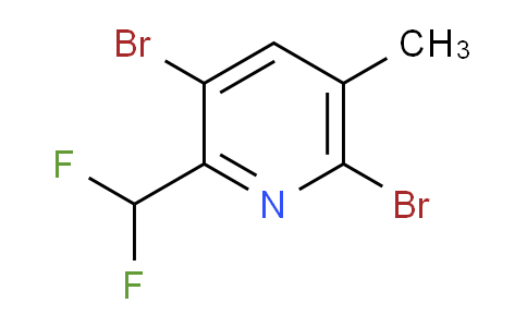 AM42949 | 1805043-94-0 | 3,6-Dibromo-2-(difluoromethyl)-5-methylpyridine