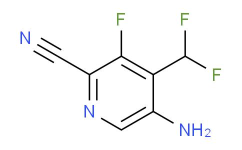 AM42952 | 1804453-79-9 | 5-Amino-2-cyano-4-(difluoromethyl)-3-fluoropyridine