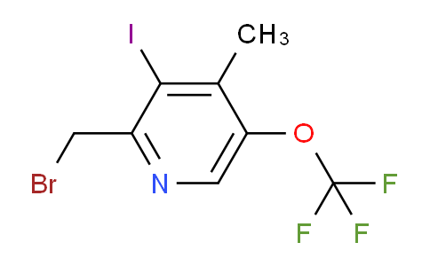 AM42953 | 1805934-40-0 | 2-(Bromomethyl)-3-iodo-4-methyl-5-(trifluoromethoxy)pyridine