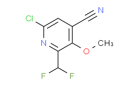 AM42960 | 1805381-25-2 | 6-Chloro-4-cyano-2-(difluoromethyl)-3-methoxypyridine