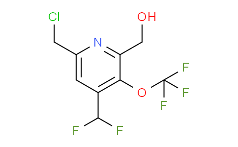 AM42967 | 1805281-97-3 | 6-(Chloromethyl)-4-(difluoromethyl)-3-(trifluoromethoxy)pyridine-2-methanol