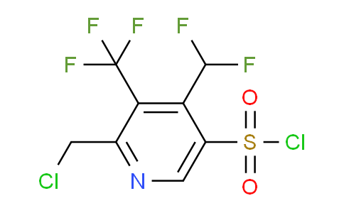 AM42979 | 1361854-28-5 | 2-(Chloromethyl)-4-(difluoromethyl)-3-(trifluoromethyl)pyridine-5-sulfonyl chloride