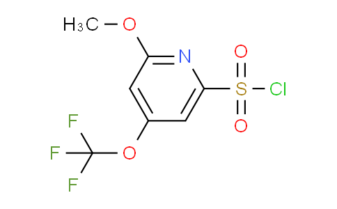2-Methoxy-4-(trifluoromethoxy)pyridine-6-sulfonyl chloride