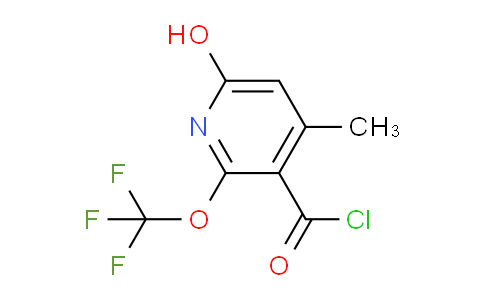 AM42989 | 1804711-29-2 | 6-Hydroxy-4-methyl-2-(trifluoromethoxy)pyridine-3-carbonyl chloride