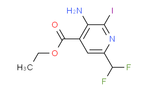 AM42991 | 1805962-24-6 | Ethyl 3-amino-6-(difluoromethyl)-2-iodopyridine-4-carboxylate