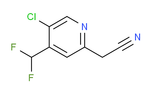AM42992 | 1805033-35-5 | 5-Chloro-4-(difluoromethyl)pyridine-2-acetonitrile