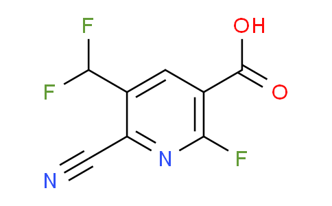AM42996 | 1805389-40-5 | 2-Cyano-3-(difluoromethyl)-6-fluoropyridine-5-carboxylic acid