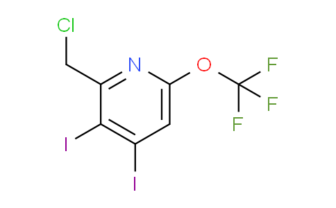 AM43002 | 1804027-76-6 | 2-(Chloromethyl)-3,4-diiodo-6-(trifluoromethoxy)pyridine