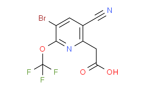 AM43004 | 1806027-08-6 | 3-Bromo-5-cyano-2-(trifluoromethoxy)pyridine-6-acetic acid