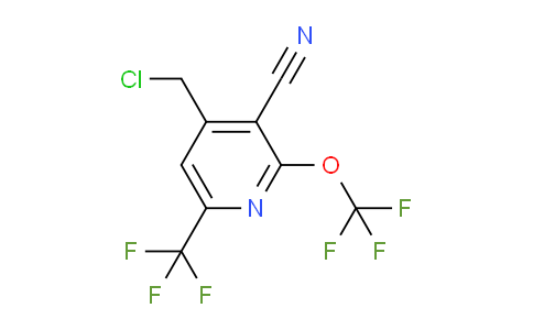 AM43008 | 1803948-02-8 | 4-(Chloromethyl)-3-cyano-2-(trifluoromethoxy)-6-(trifluoromethyl)pyridine