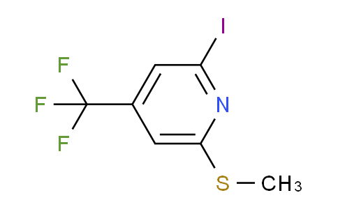 AM43018 | 1806335-28-3 | 2-Iodo-6-(methylthio)-4-(trifluoromethyl)pyridine
