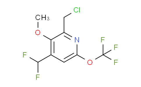 AM43020 | 1806184-24-6 | 2-(Chloromethyl)-4-(difluoromethyl)-3-methoxy-6-(trifluoromethoxy)pyridine