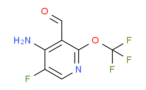 4-Amino-5-fluoro-2-(trifluoromethoxy)pyridine-3-carboxaldehyde